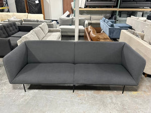 Blu Dot 96” Dark Gray Dandy Sofa