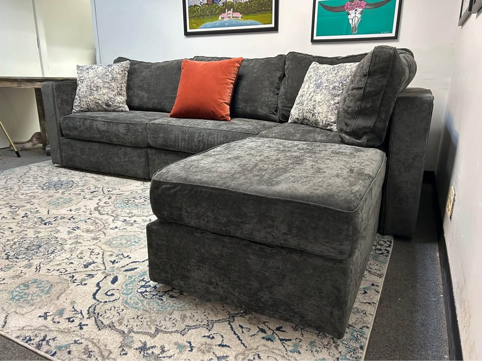 Charcoal LoveSac Sactional