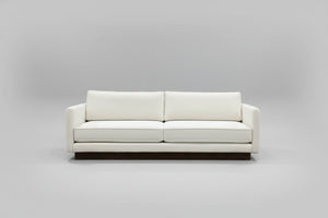 Moe’s Home Vernon White Sofa