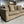 Crate & Barrel Taupe 88'' Axis Sofa