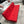 Room & Board Red MCM Queen Futon