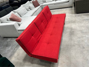 Room & Board Red MCM Queen Futon