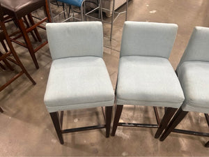 (Set of 4) Powder Blue Counter-Height Stools