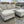 Light Gray Reversible Chaise Sectional w/Ottoman