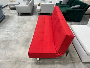 Room & Board Red MCM Queen Futon