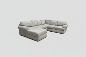 Furniture Row Gray U-Shaped Sectional