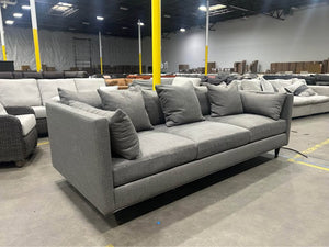 Macy's Gray MCM Oversize Sofa