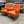 Burnt Orange MCM Accent Chair Set