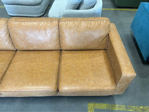 Albany Park 87” Albany Sofa (Cognac Tan)