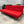 Room & Board Red MCM Queen Futon