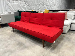 Room & Board Red MCM Queen Futon