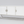 White 3-Door Credenza with Chrome Frame