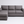 Grey AFW Couch with Adjustable Chaise