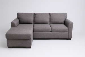 Grey AFW Couch with Adjustable Chaise