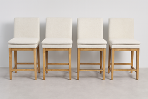 Rylee Fabric Counter Stools (Set of 4)
