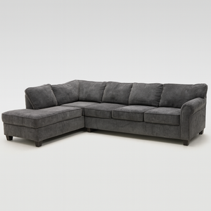 Broyhill Dark Gray Chaise Sectional