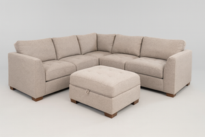 Yvette 3-Piece Fabric Sectional