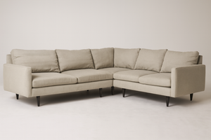 Room & Board Jasper 3-Pc Sectional (Sumner Cement)