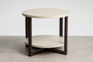 Ikea Wooden Round Coffee Table