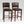 Dark Brown Leather Bar Stools