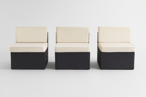 Outdoor 3-piece Patio Chairs