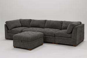 ThomasVille Tisdale 6 Piece Sectional Gray