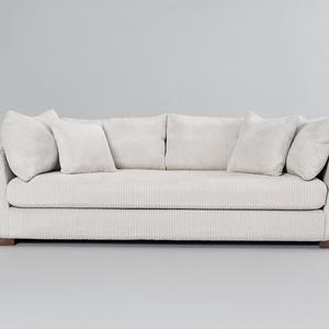 Grey Corduroy Sofa