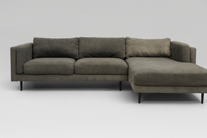 Gray Chaise Sectional