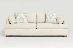 Deep Lounge 90” Cream Sofa