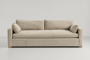 RH 95” Belgian Track Arm Sofa