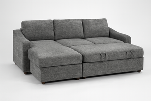 Aria Sofa Chaise – Gray