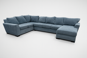 Large Blue Sectional