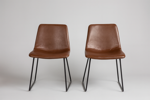 Leather Chair Set
