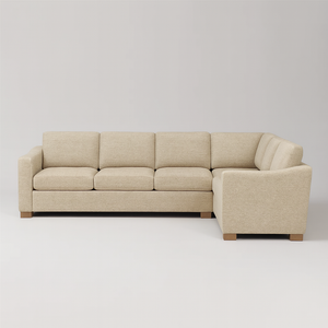 Ellsford L-Shaped Beige Sectional