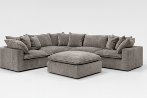 Aiden and Ivy Sereen Modular Sectional – Dark Gray