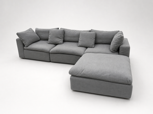 Grey Modular Cloud Sectional