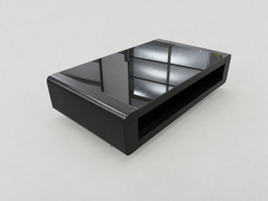Black West Elm Coffee Table