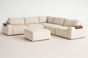 Paige 6-Piece Modular Fabric Sectional