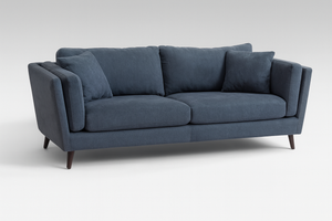 Macy's 78” Daylla Navy Sofa