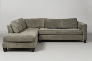 Jonathan Louis Gray L-Shaped Chaise Sectional