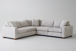 Henredon Selene Fabric Sectional w/ Power Recliners