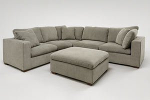 Lowell 6-Piece Modular Sectional - Dark Gray