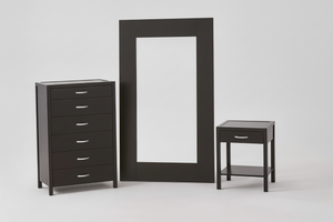 Dresser, Nightstand and Mirror Set