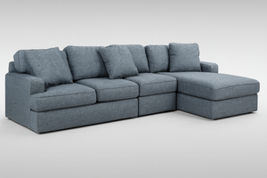 Navy Blue Furniture Row Sectional