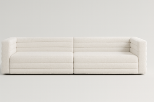 CB2 Boucle Sofa