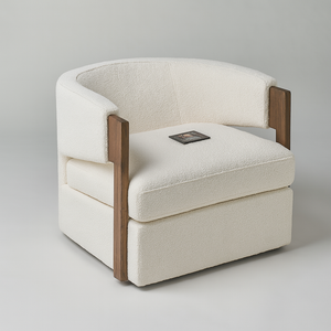 Henredon Wynn Fabric Swivel Chair
