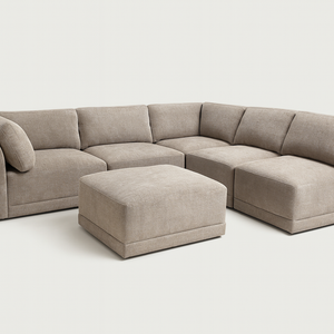 Fallon 6-Piece Modular Sectional – Gray