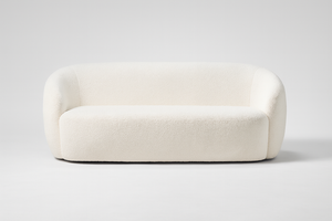 World Market Vitoria Curved Channel Back Sofa