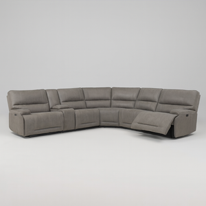 Argento Fabric Power Reclining Sectional