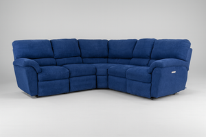 Blue La-Z-Boy Sectional